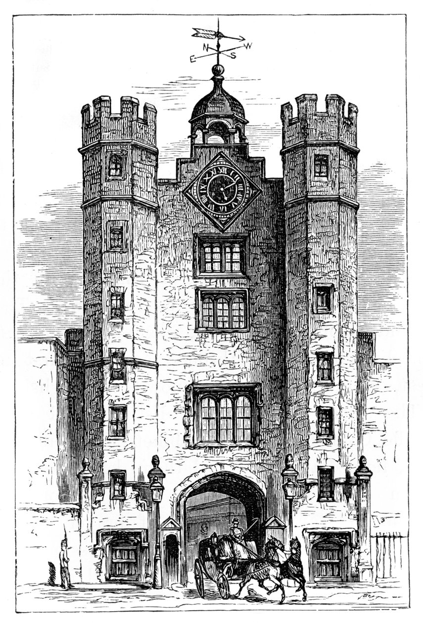 Puerta del Palacio de St James, Londres de Unbekannt