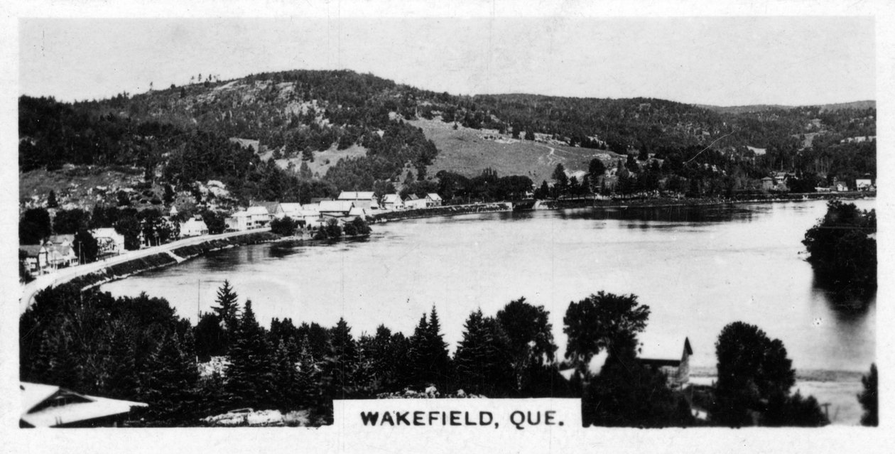 Valle de Gatineau, Wakefield, Quebec, Canadá, c1920s de Unbekannt