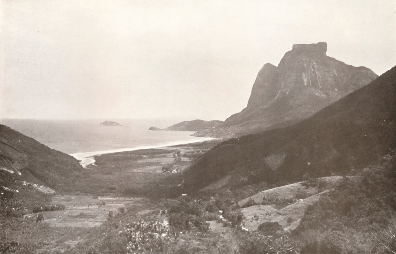 Montaña Gávea y el Atlántico Sur, 1914 de Unbekannt