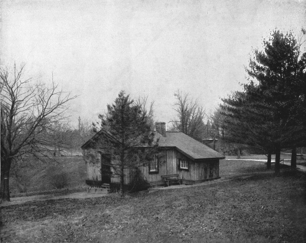 Cabaña de troncos del General Grant, Fairmount Park, Filadelfia, EE.UU., c1900 de Unbekannt