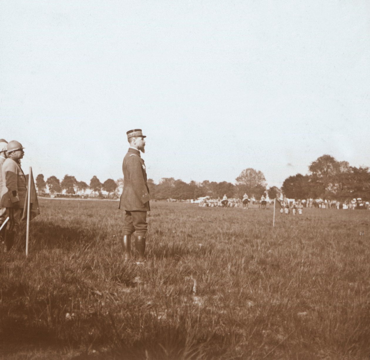 General Henri Gouraud, Chalons, Marne, norte de Francia, c1914-c1918 de Unbekannt