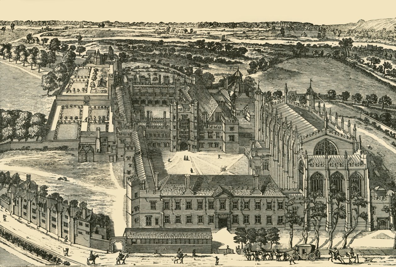 Vista General del Colegio Eton, 1911 de Unbekannt