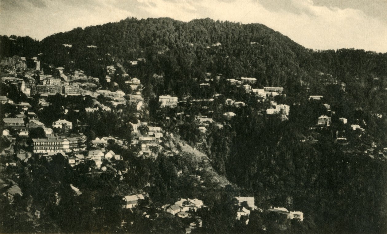 Vista general de Jakko, Simla, c1918-c1939 de Unbekannt