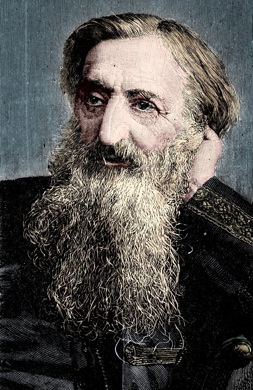 General William Booth, trabajador social evangélico y fundador del Ejército de Salvación de Unbekannt