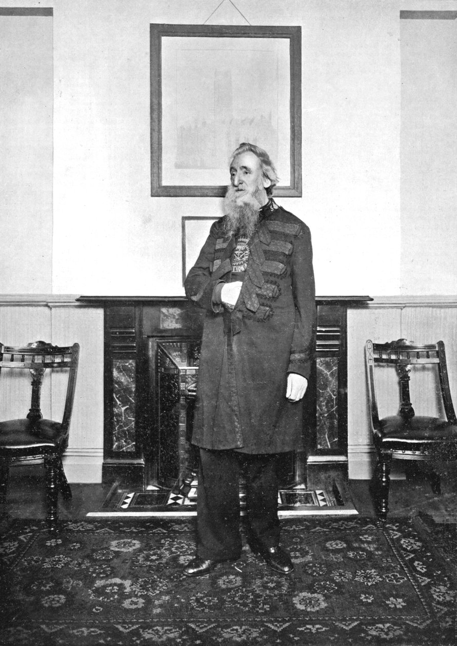 General William Booth, trabajador social evangélico y fundador del Ejército de Salvación, 1903 de Unbekannt