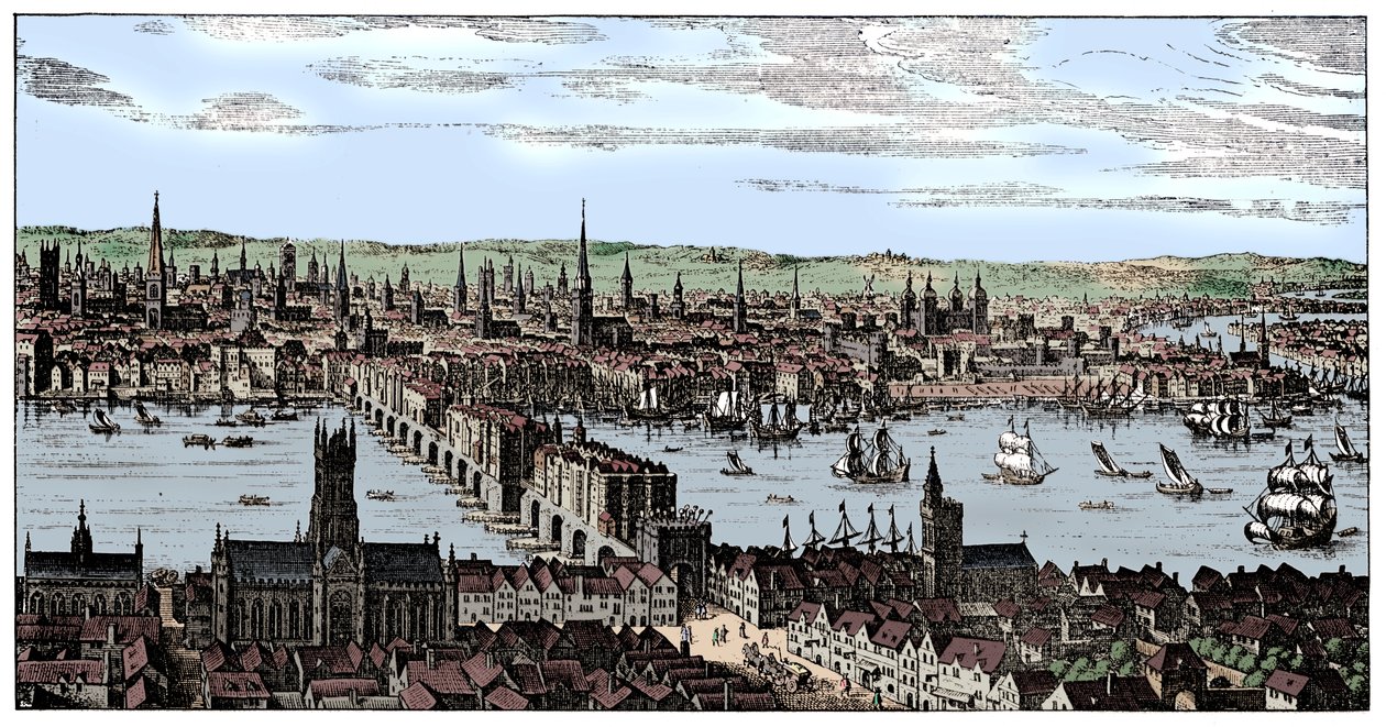 Vista general de Londres de Unbekannt