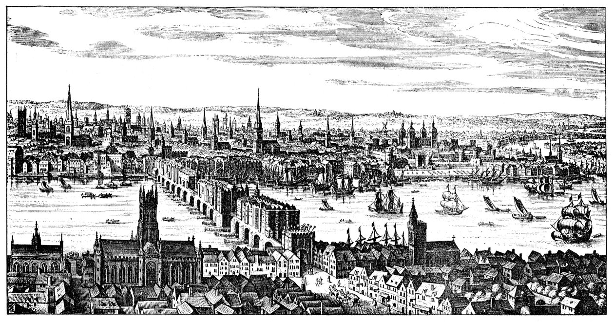Vista general de Londres de Unbekannt