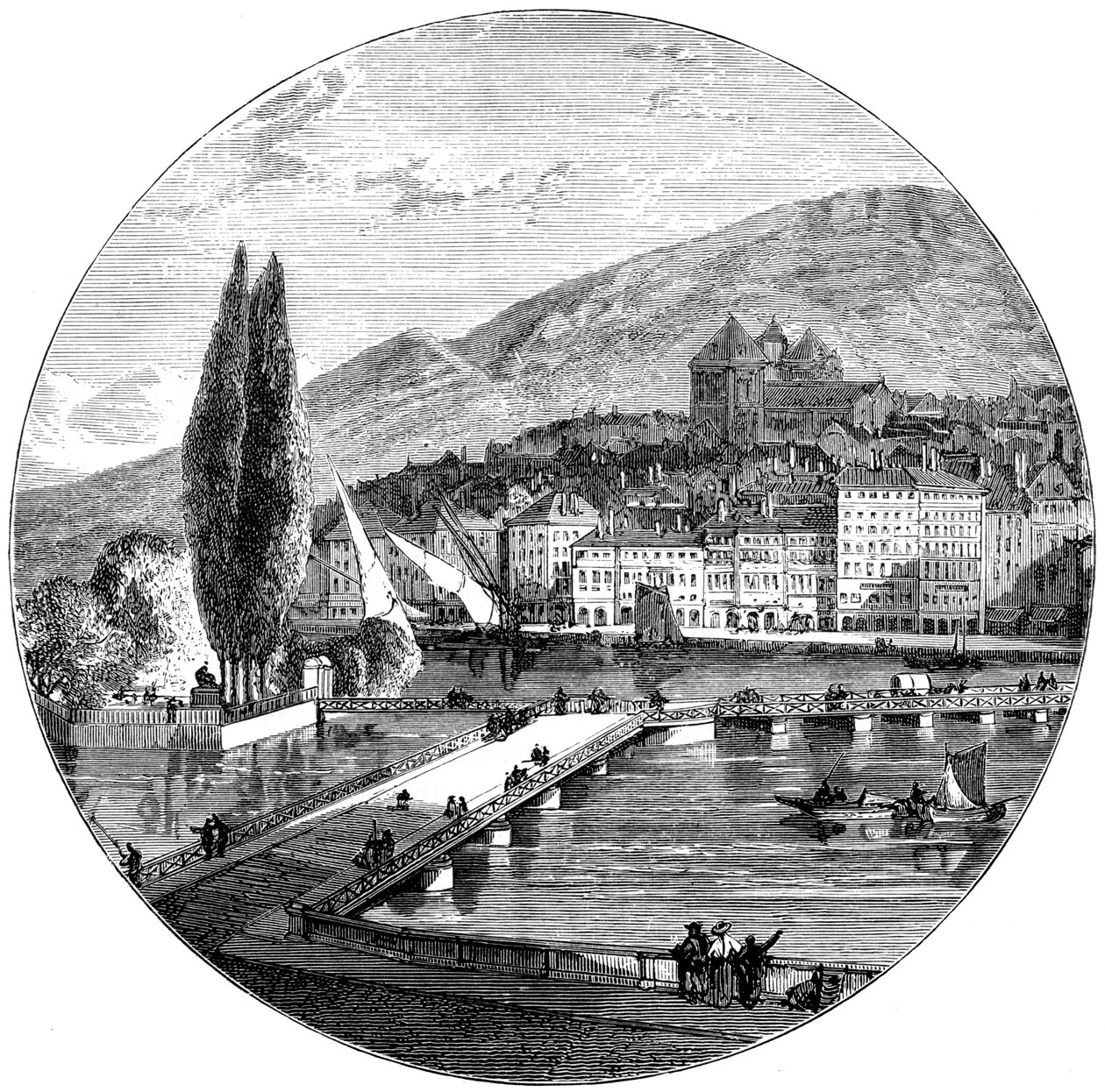 Ginebra, Suiza, 1900 de Unbekannt