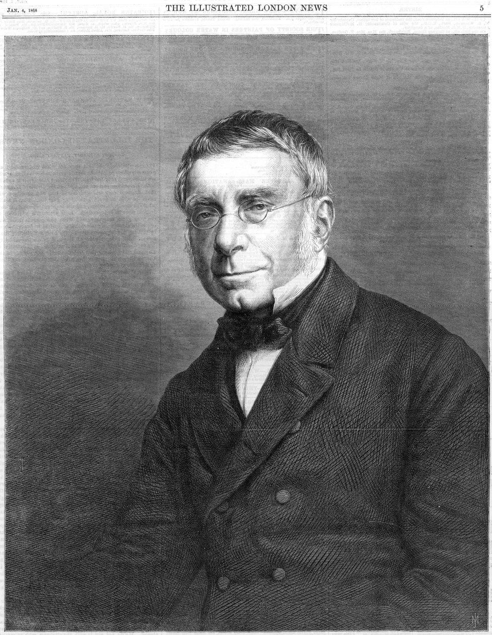 George Biddell Airy, astrónomo y geofísico inglés, 1868 de Unbekannt