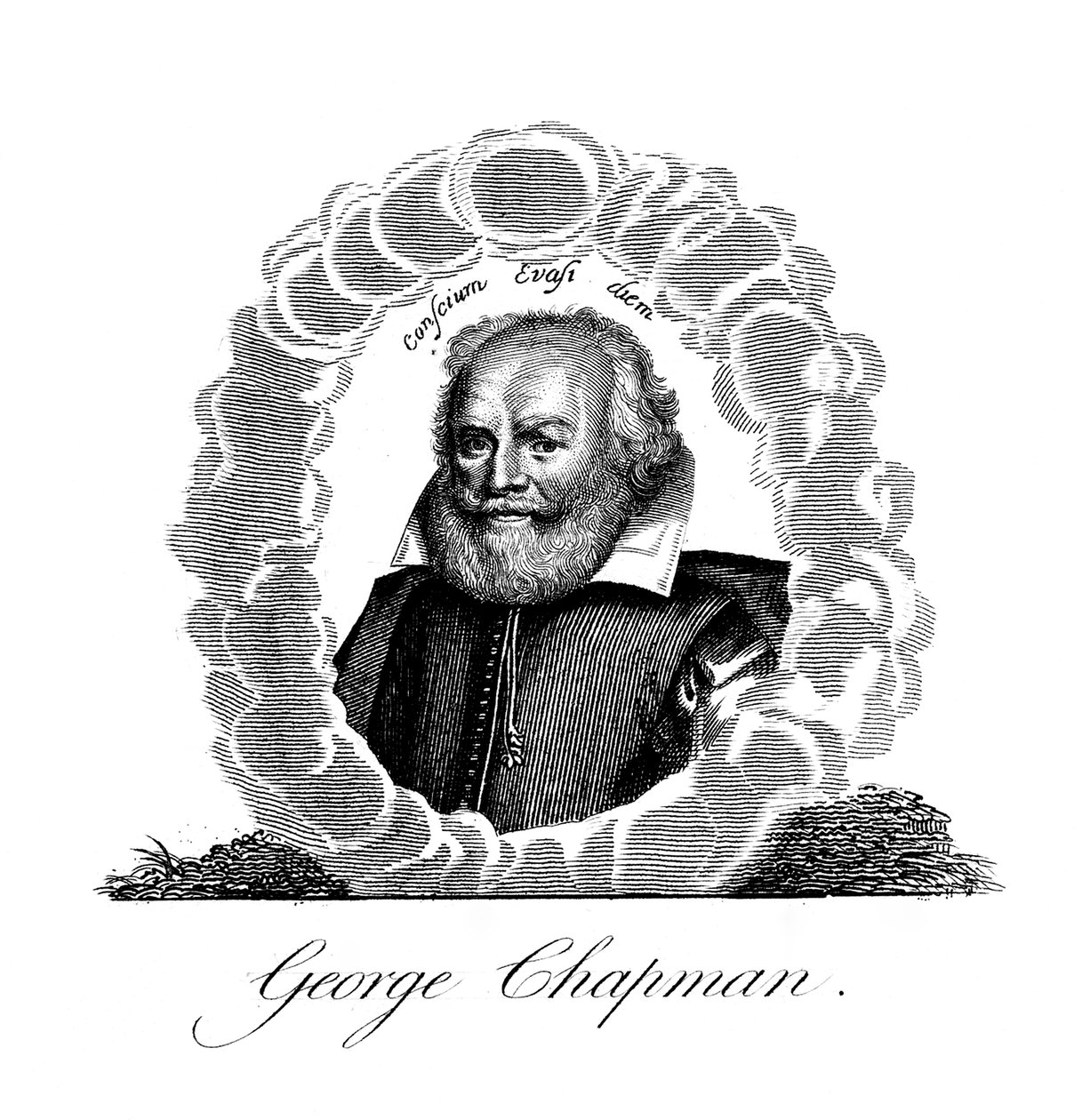 George Chapman, dramaturgo, traductor, poeta y erudito clásico inglés de Unbekannt