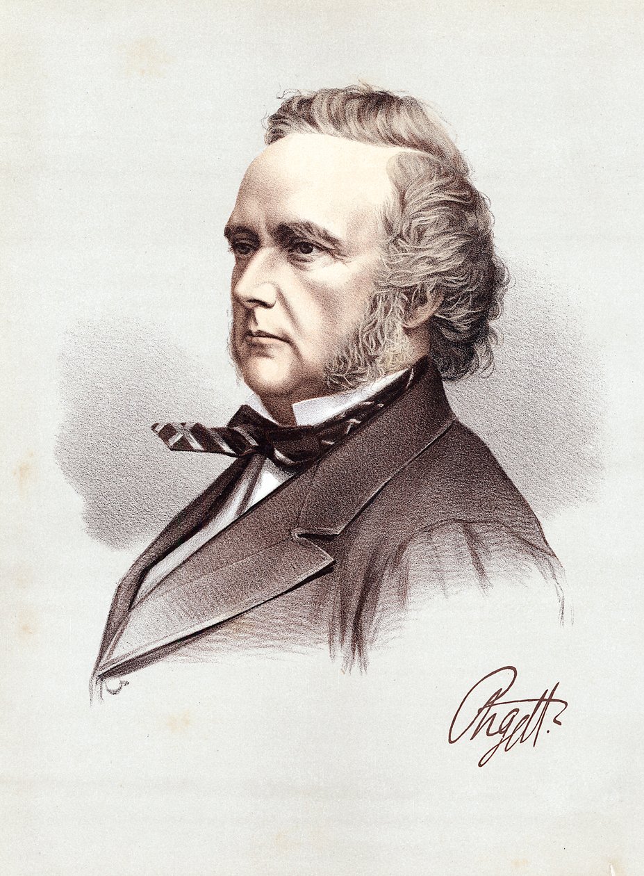 George Douglas Campbell, 8º Duque de Argyll, político y científico escocés, c1880 de Unbekannt