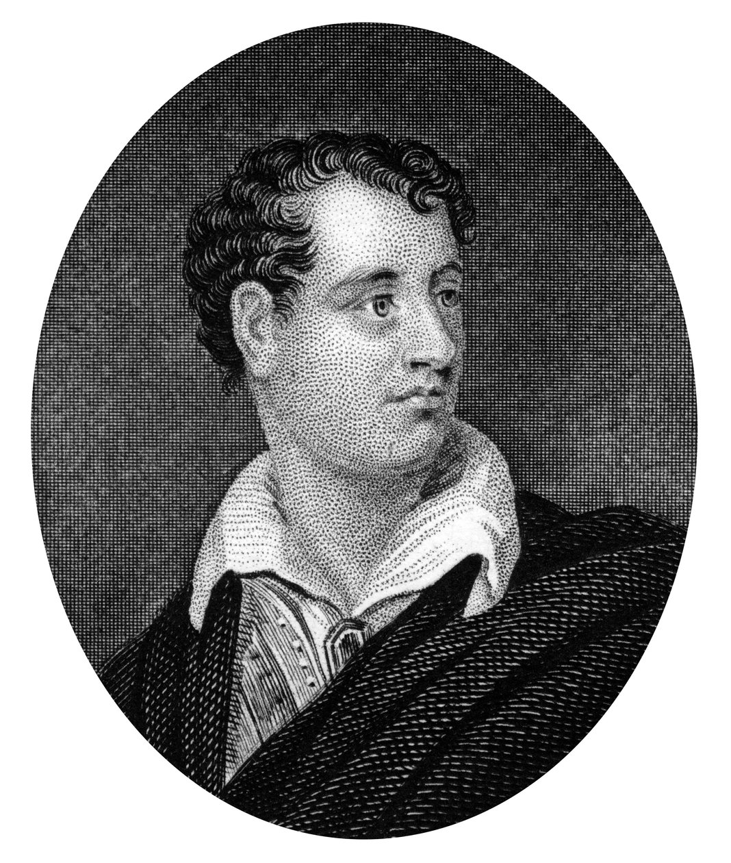 George Gordon Byron, poeta anglo-escocés y figura destacada del Romanticismo, 1877 de Unbekannt
