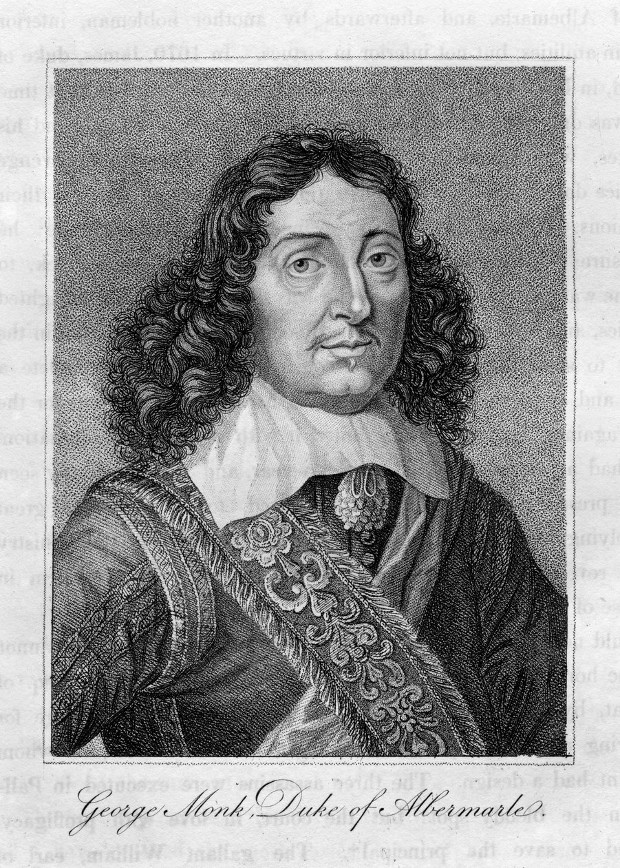 George Monck, duque de Albemarle, soldado inglés de Unbekannt