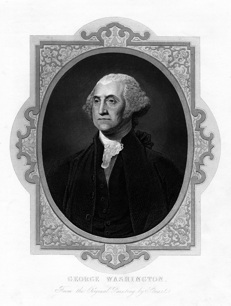 George Washington, primer presidente de los Estados Unidos, siglo XIX de Unbekannt
