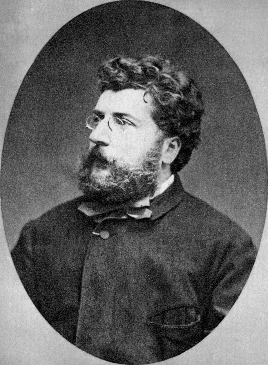 Georges Bizet, compositor francés, 1874 de Unbekannt