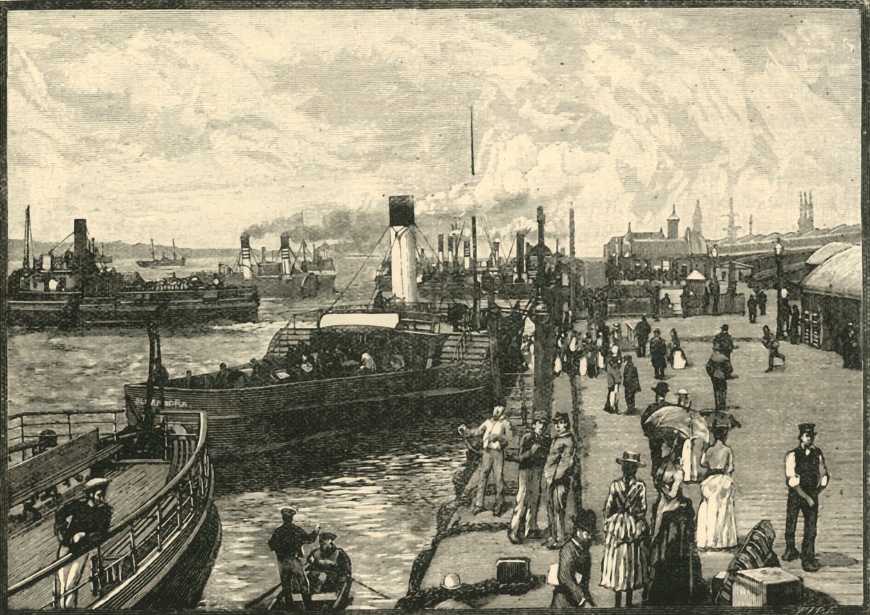 Embarcadero de Georges, 1898 de Unbekannt