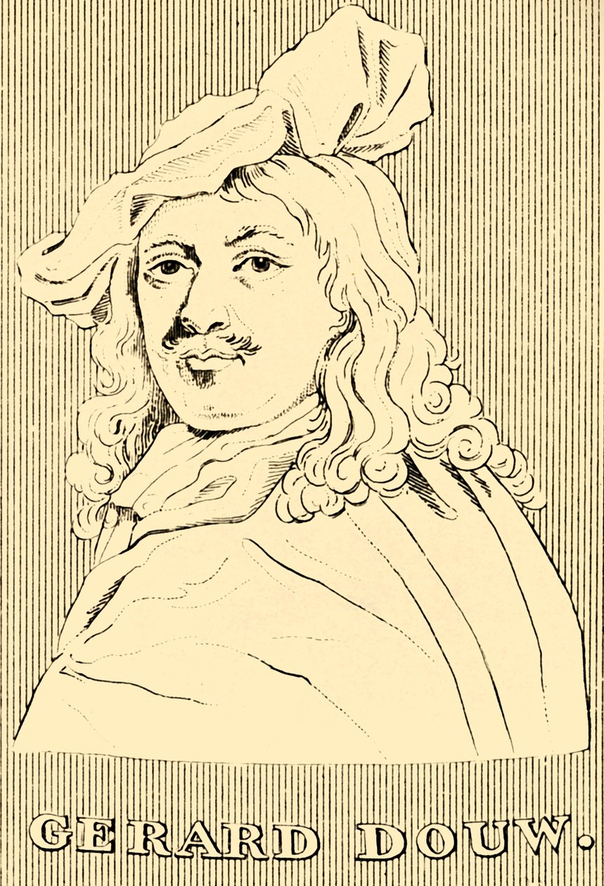 Gerard Douw, 1613-1675, 1830 de Unbekannt