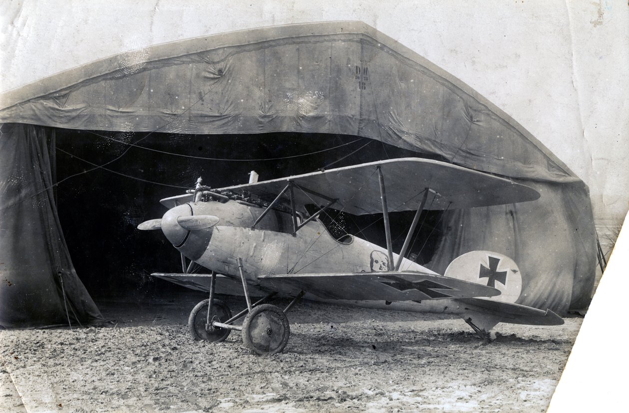 Albatros DV alemán, Souilly, Francia, 2 de enero de 1918 de Unbekannt