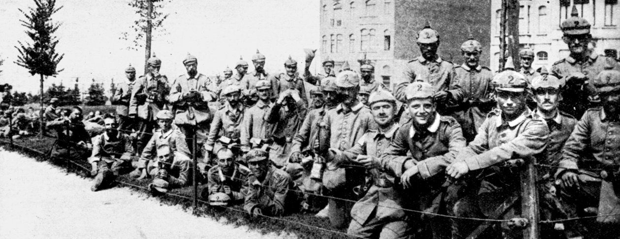 Guardia Imperial Alemana en Bruselas, Primera Guerra Mundial, 1914 de Unbekannt