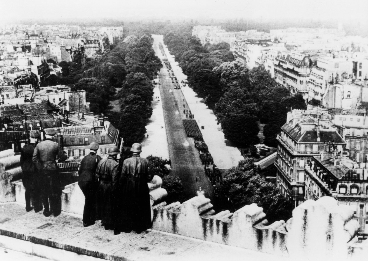 Desfile militar alemán en París, junio de 1940 de Unbekannt