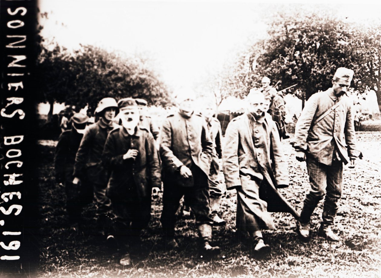 Prisioneros de guerra alemanes, c1914-c1918 de Unbekannt