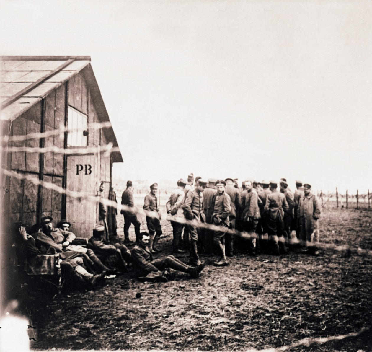 Prisioneros de guerra alemanes, c. 1914-c. 1918 de Unbekannt
