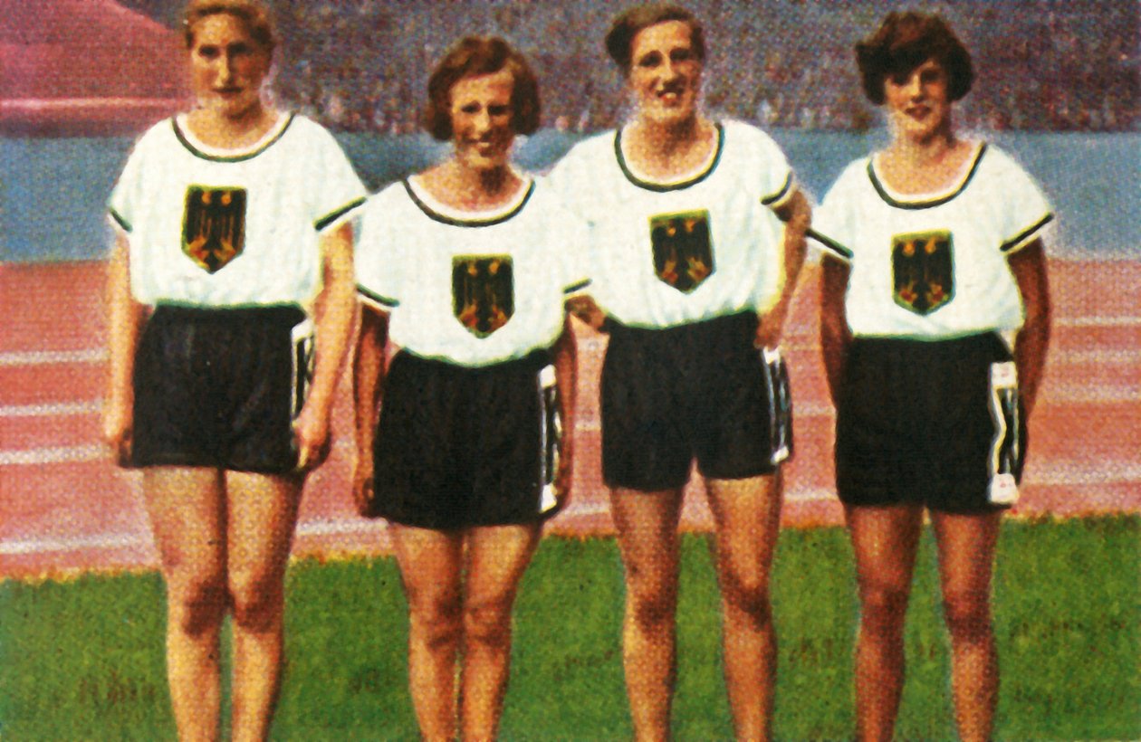 Equipo de relevos femenino alemán 4 x 100m, 1928 de Unbekannt