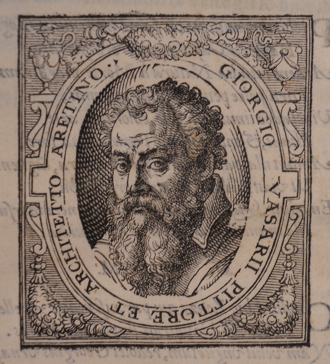 Giorgio Vasari. De: Giorgio Vasari, Las vidas de los más excelentes pintores, escultores y arquitectos italianos, 1568 de Unbekannt