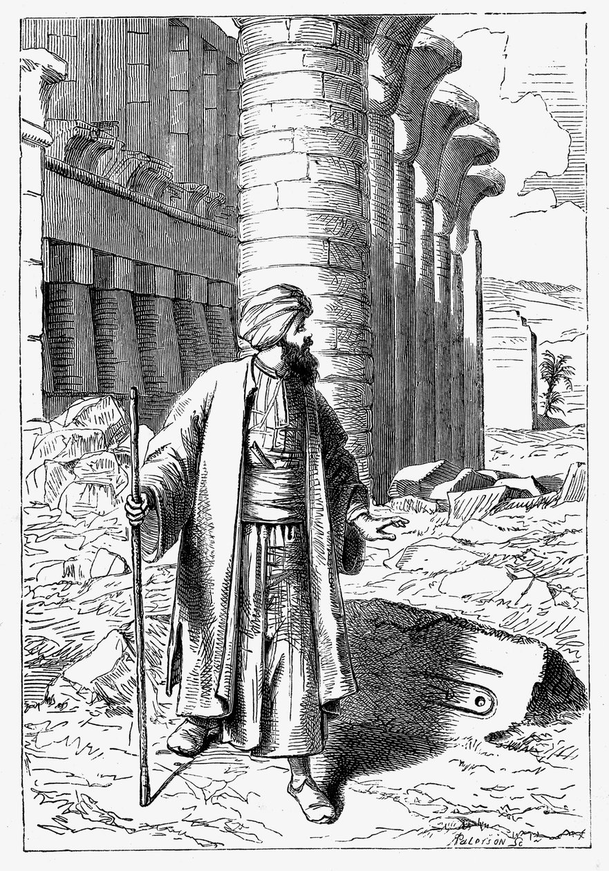 Giovanni Battista Belzoni, explorador y buscador de antigüedades italiano, c1860 de Unbekannt