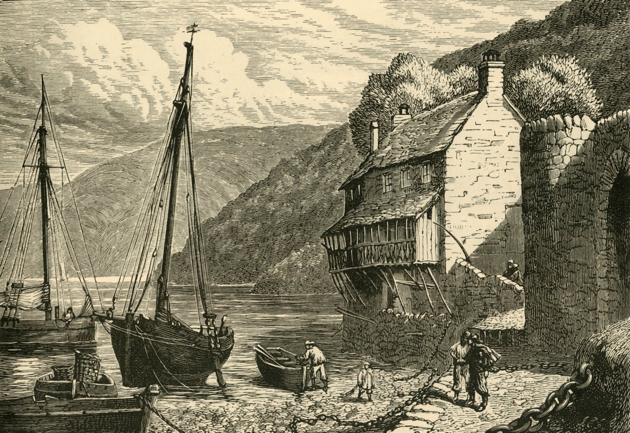Puerto de Glovelly, 1898 de Unbekannt