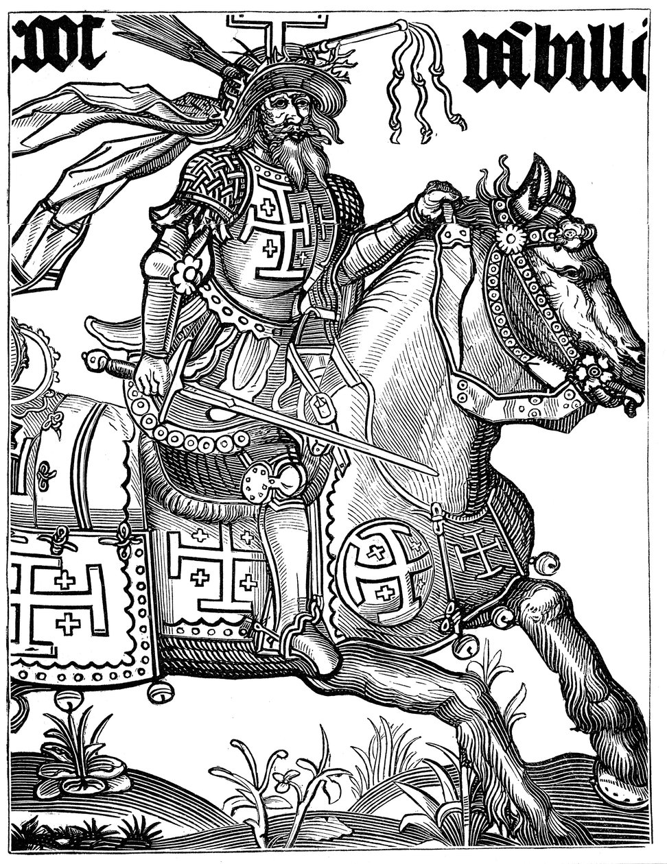 Godofredo de Bouillón, cruzado francés del siglo XI de Unbekannt