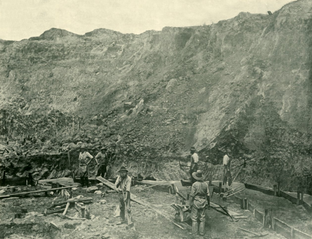 Mineros de Oro Cerca de Beechworth de Unbekannt