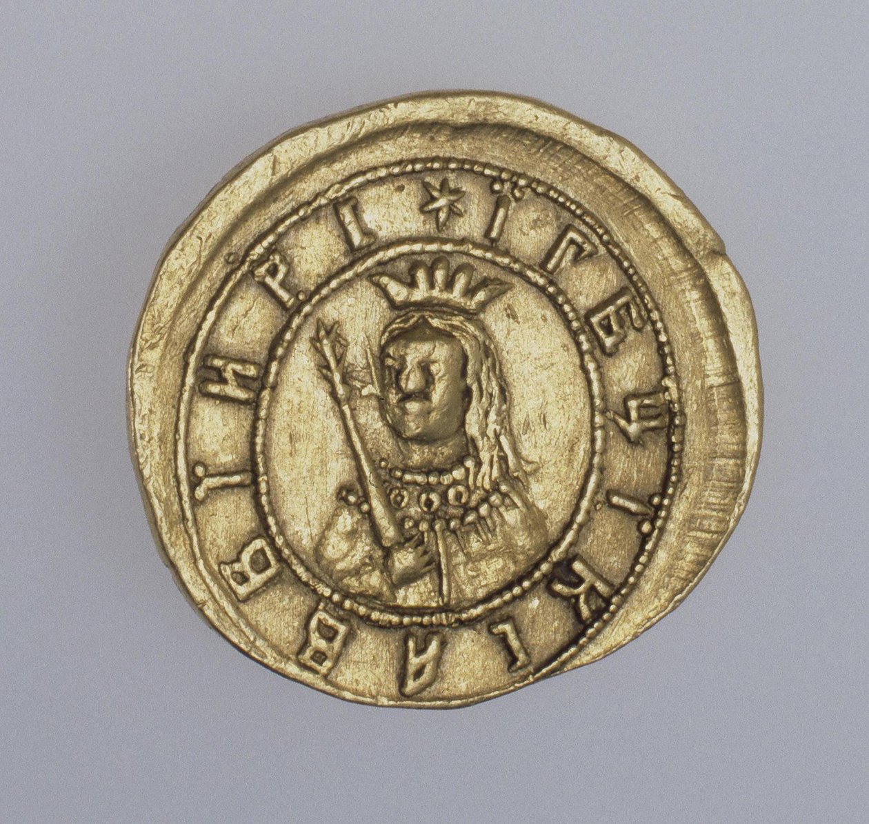 Moneda de oro de la regente Sofía Alekseyevna, entre 1682 y 1687 de Unbekannt