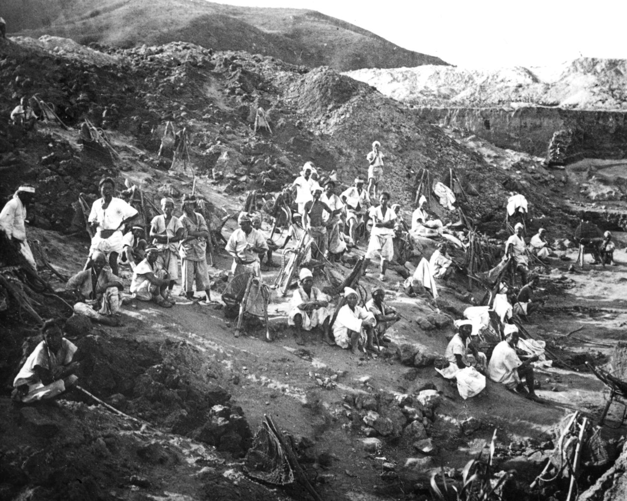 Mina de oro, Corea, c. 1900 de Unbekannt