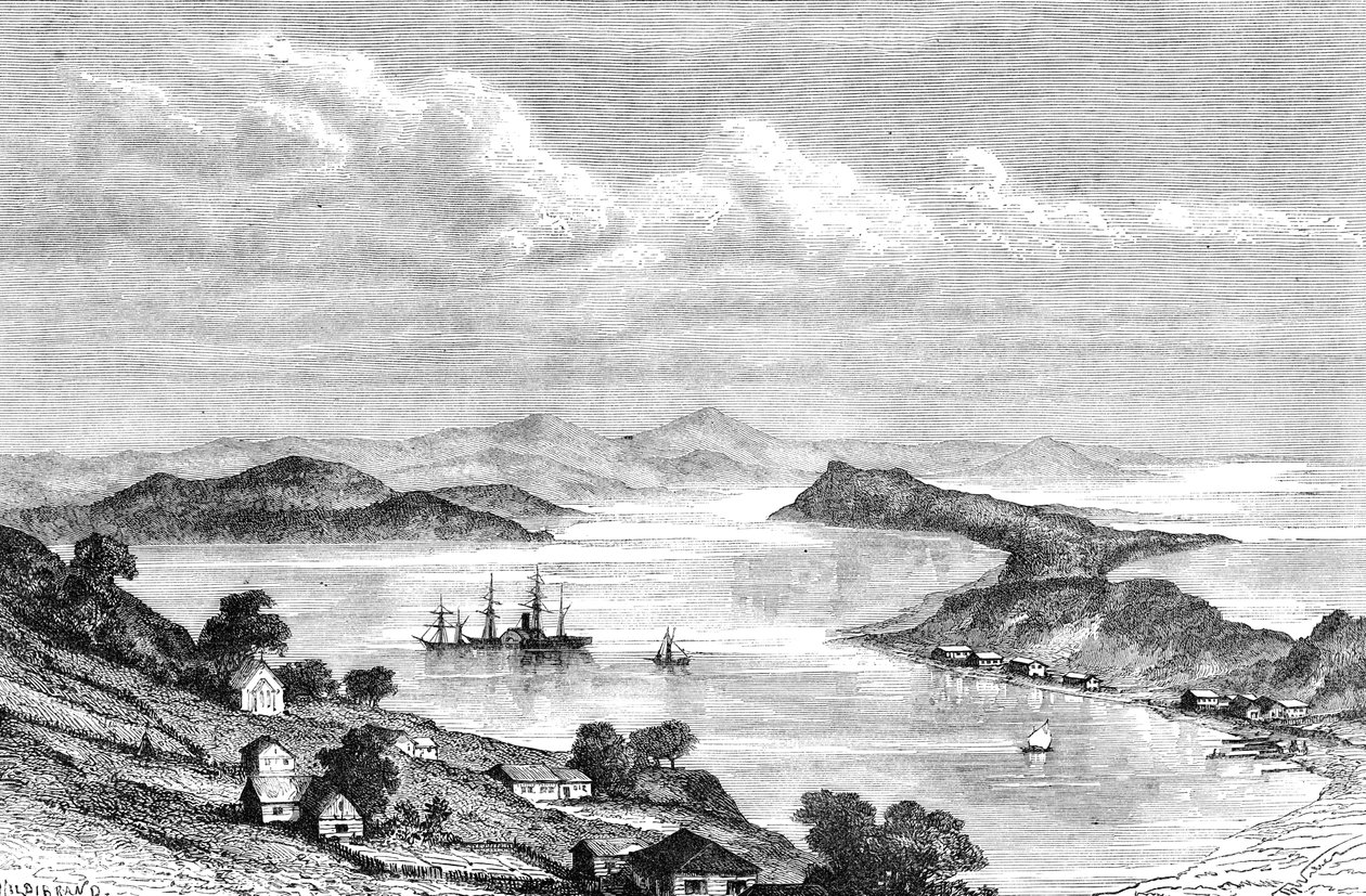Bahía del Cuerno de Oro, Rusia, 1895 de Unbekannt