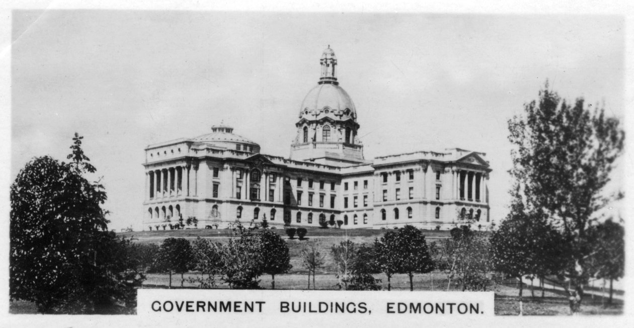 Edificios gubernamentales, Edmonton, Alberta, Canadá, c1920s de Unbekannt