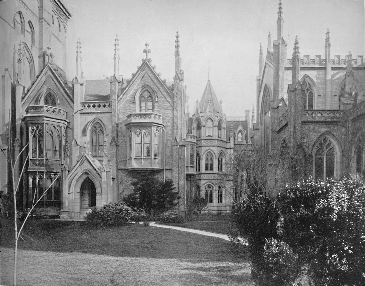 Iglesia y Rectoría de Grace, Nueva York de Unbekannt
