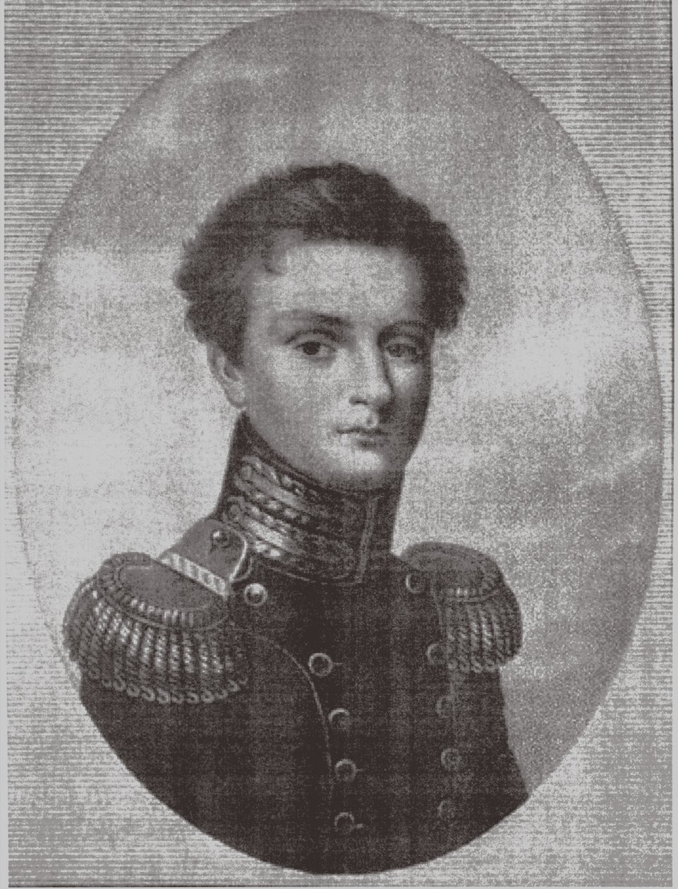 Gran Duque Miguel Pavlovich de Rusia 1798-1849, c. 1815 de Unbekannt