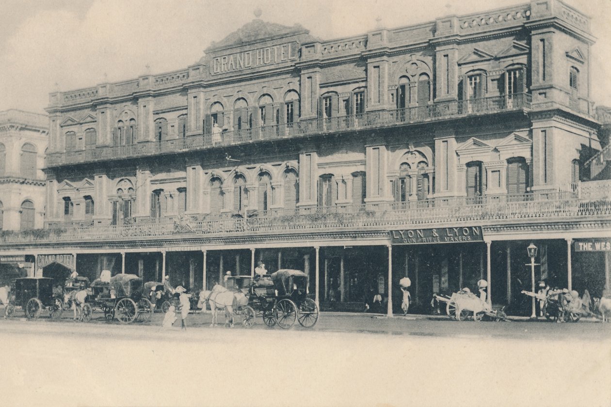Gran Hotel, Calcuta, 1902 de Unbekannt