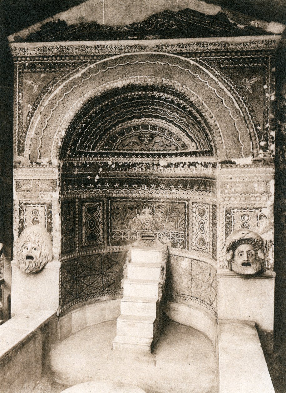 Gran Fuente, Pompeya, Italia, c. 1900s de Unbekannt