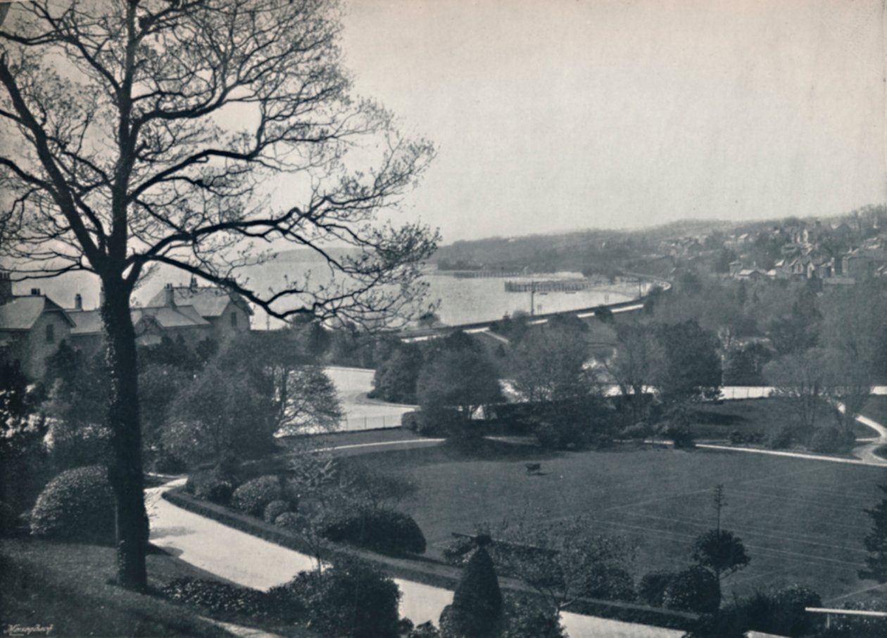 Grange - Vista desde los Jardines, 1895 de Unbekannt