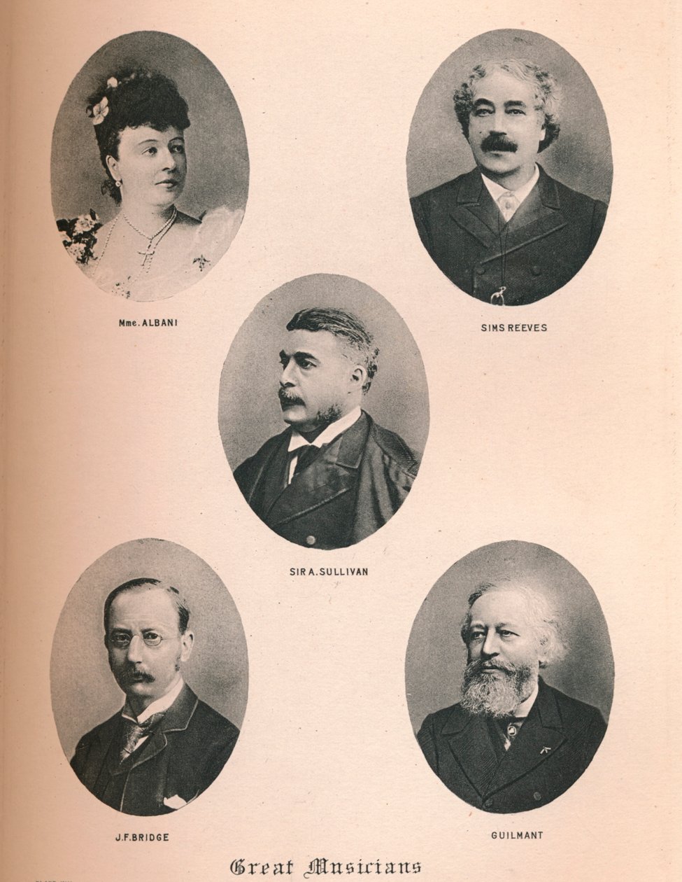 Grandes Músicos - Lámina XIV, 1895 de Unbekannt