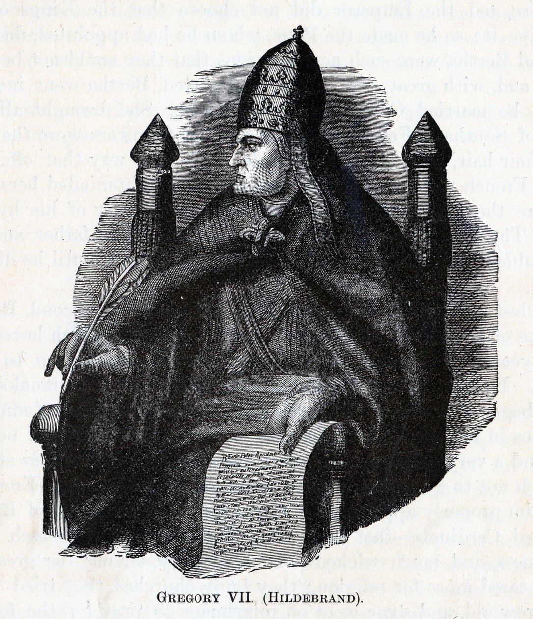 Gregorio VII Hildebrand, 1882 de Unbekannt