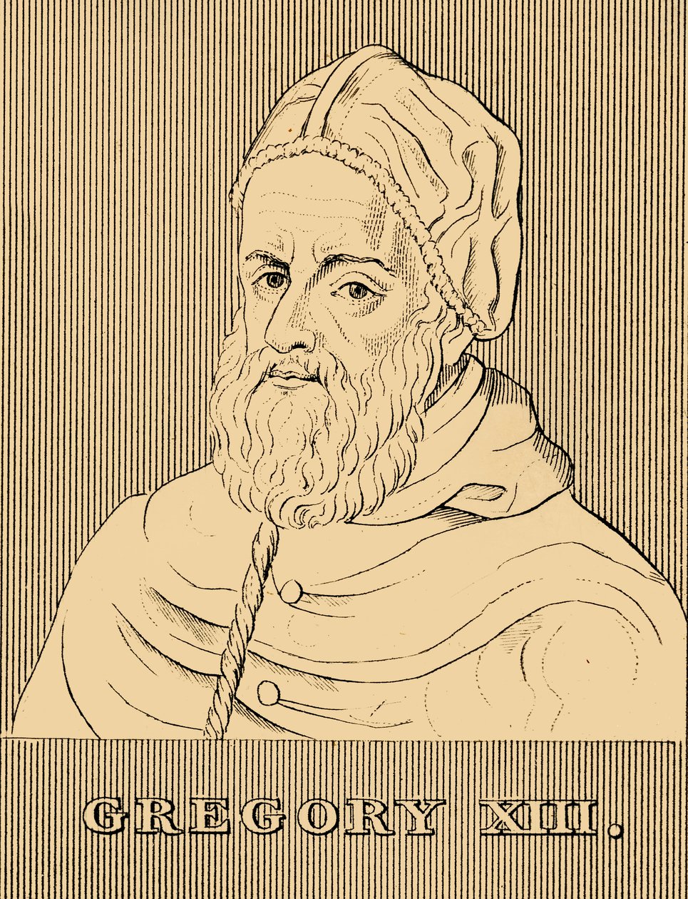 Gregorio XIII, 1502-1585 de Unbekannt