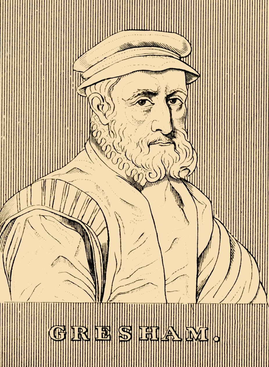 Gresham, c1519-1579, 1830 de Unbekannt