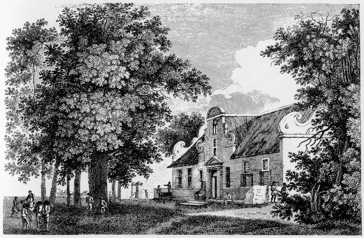 Granja de vino Groot Constantia, Sudáfrica, siglo XVIII de Unbekannt