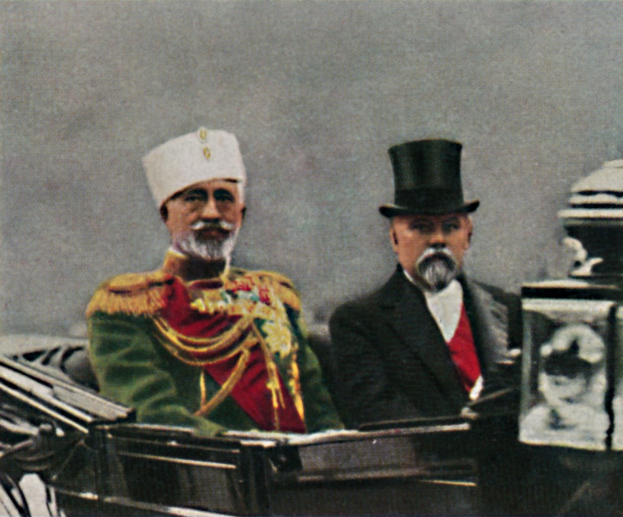 Gran Duque Nikolai Nikolajewitsch 1856-1929 y Poincaré nacido en 1860, 1934 de Unbekannt