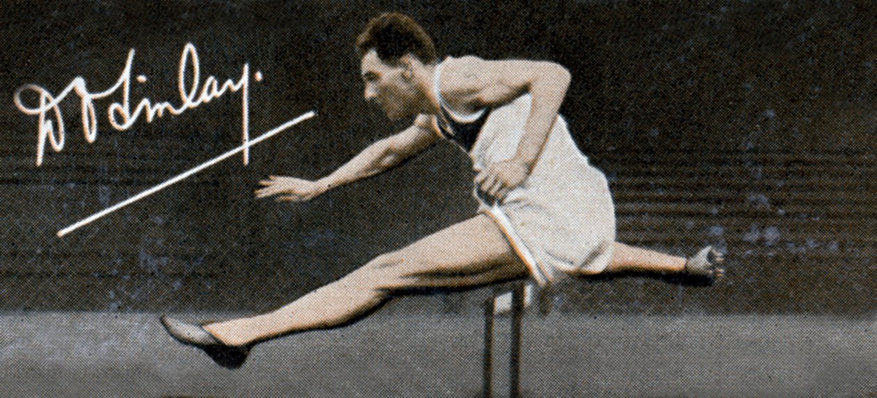 Capitán de Grupo Donald Don Osborne Finlay, Gran Bretaña y vallista olímpico, 1935 de Unbekannt