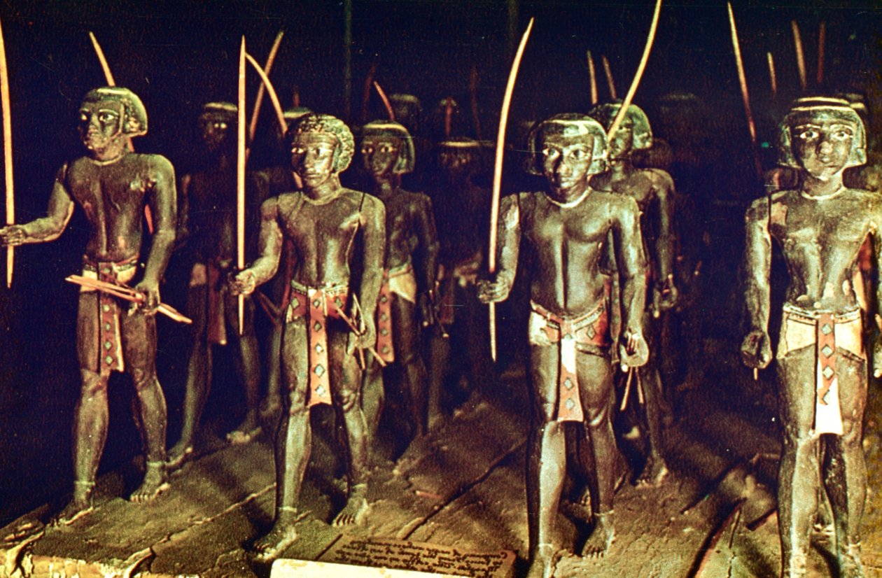 Grupo de soldados nubios, Egipto de Unbekannt