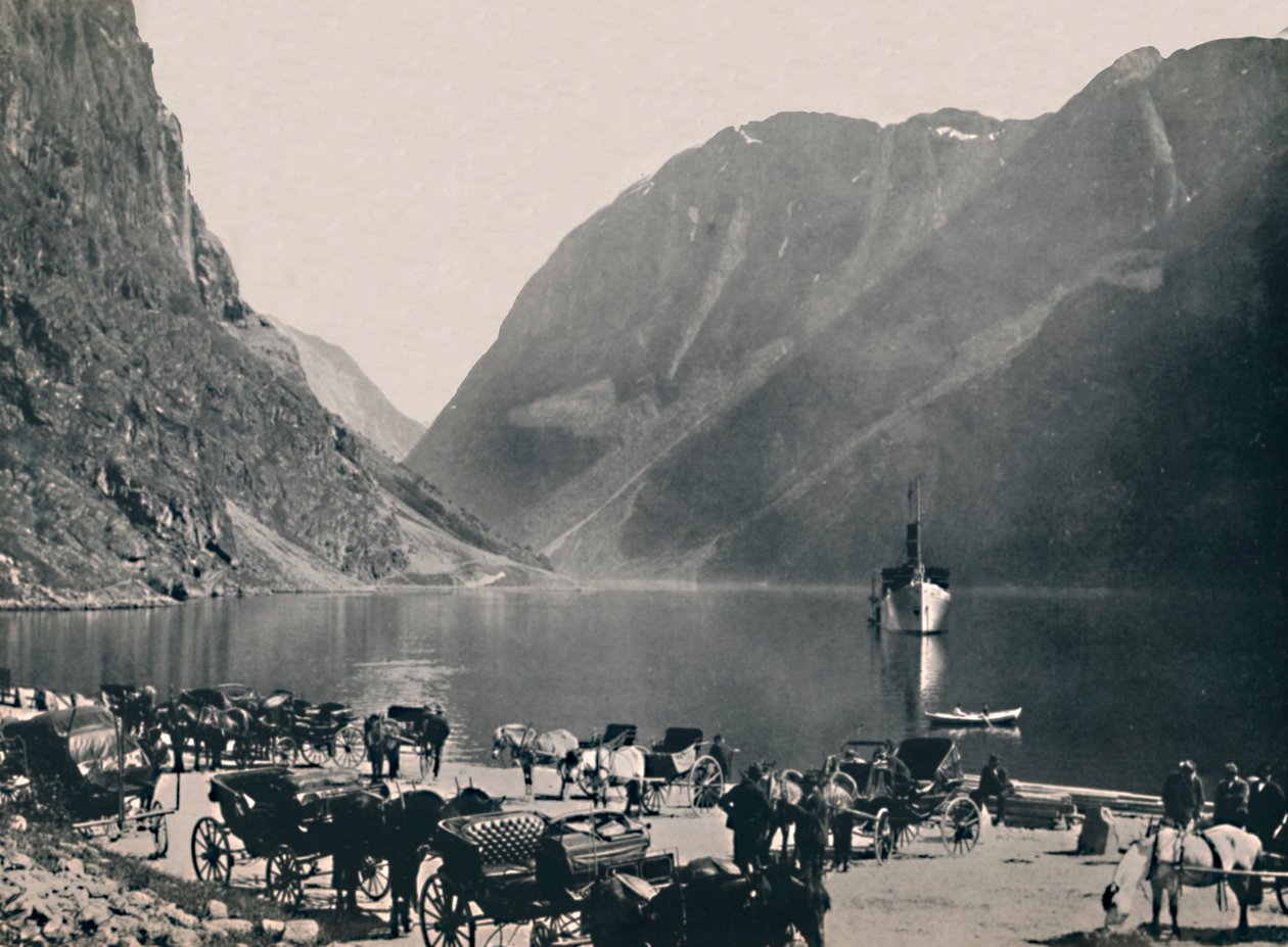 Gudvangen, Naeroyfjord, 1914 de Unbekannt